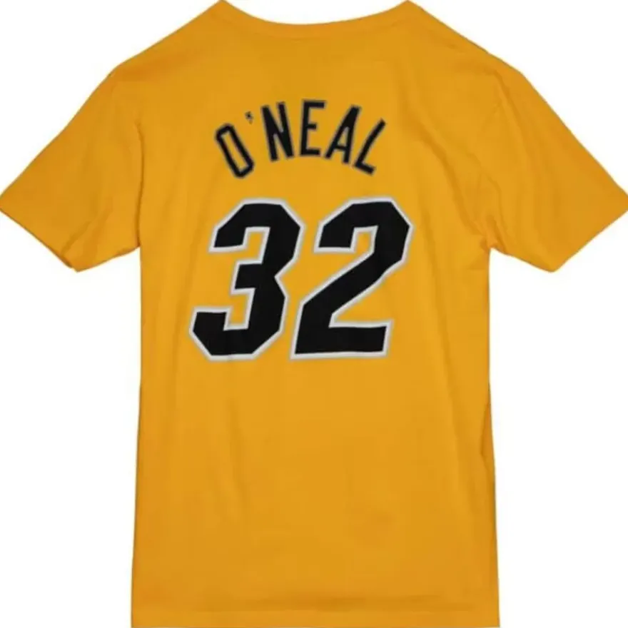 Mitchell & Ness T-Shirts & Tops-Traditional Name & Number Tee Miami Heat 2005-06 Shaquille O'Neal