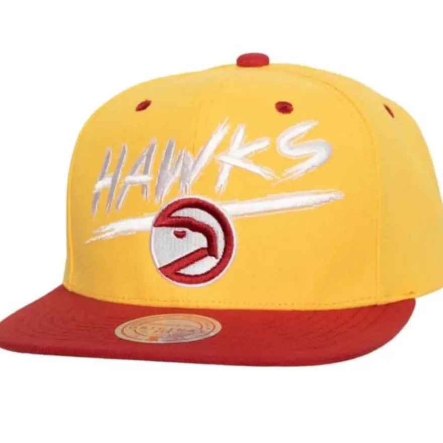 Mitchell & Ness Snapback-Transcript Snapback Hwc Atlanta Hawks