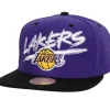 Mitchell & Ness Snapback-Transcript Snapback Los Angeles Lakers