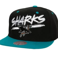 Mitchell & Ness Snapback-Transcript Snapback Vntg San Jose Sharks