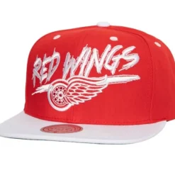 Mitchell & Ness Snapback-Transcript Snapback Vntg Detroit Red Wings