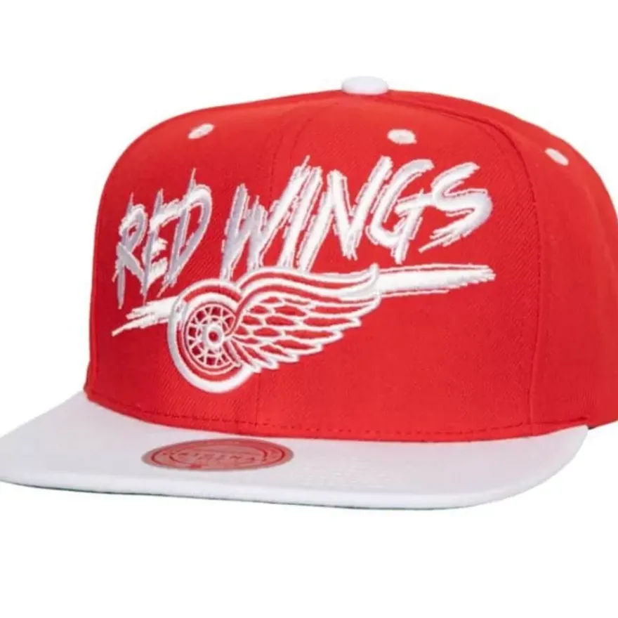 Mitchell & Ness Snapback-Transcript Snapback Vntg Detroit Red Wings