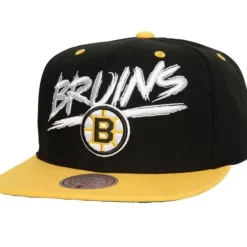 Mitchell & Ness Snapback-Transcript Snapback Vntg Boston Bruins