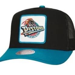 Mitchell & Ness Snapback-Truck It Trucker Snapback Hwc Detroit Pistons