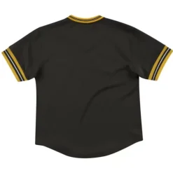 Mitchell & Ness T-Shirts & Tops-Unbeaten Mesh V-Neck Pittsburgh Steelers