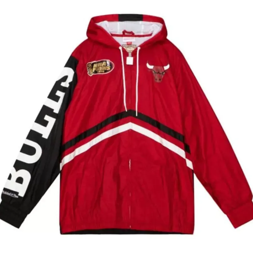 Mitchell & Ness Jackets & Outerwear-Undeniable Full Zip Windbreaker Chicago Bulls