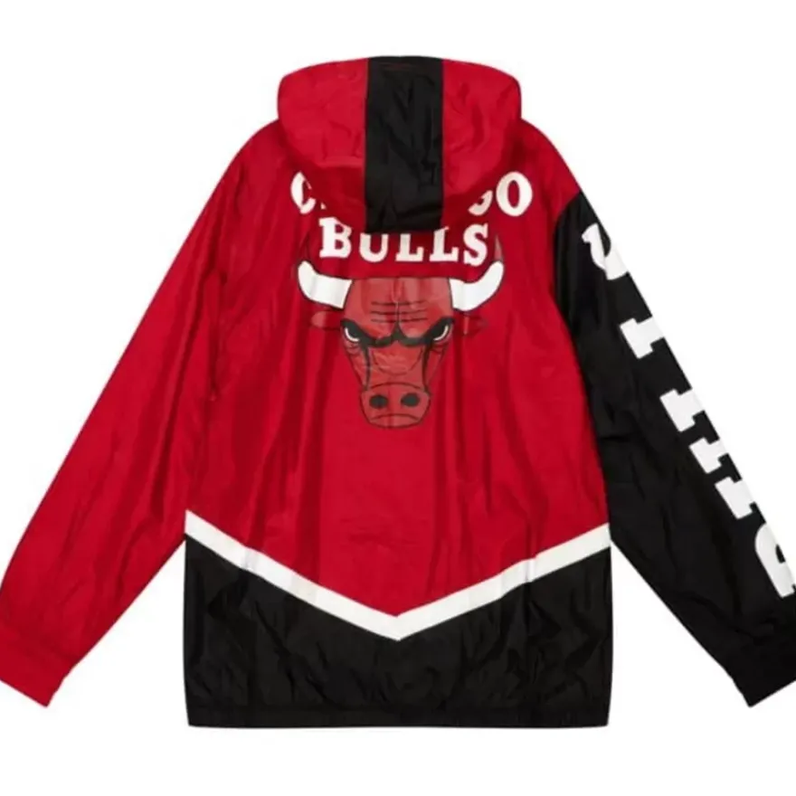 Mitchell & Ness Jackets & Outerwear-Undeniable Full Zip Windbreaker Chicago Bulls