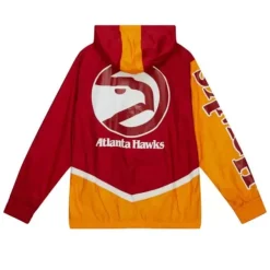 Mitchell & Ness Jackets & Outerwear-Undeniable Full Zip Windbreaker Atlanta Hawks