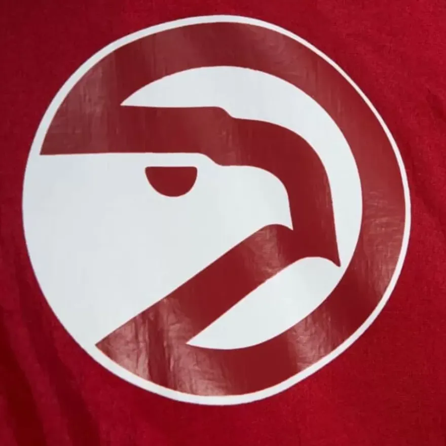 Mitchell & Ness Jackets & Outerwear-Undeniable Full Zip Windbreaker Atlanta Hawks