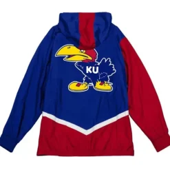 Mitchell & Ness Jackets & Outerwear-Undeniable Full Zip Windbreaker University Of Kansas