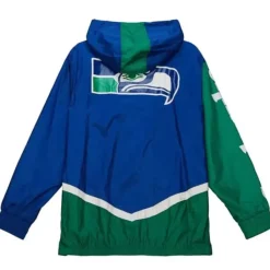 Mitchell & Ness Jackets & Outerwear-Undeniable Full Zip Windbreaker Seattle Seahawks