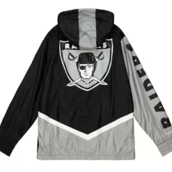 Mitchell & Ness Jackets & Outerwear-Undeniable Full Zip Windbreaker Oakland Raiders