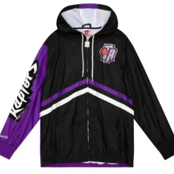 Mitchell & Ness Jackets & Outerwear-Undeniable Full Zip Windbreaker Toronto Raptors