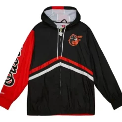 Mitchell & Ness Jackets & Outerwear-Undeniable Full Zip Windbreaker Baltimore Orioles