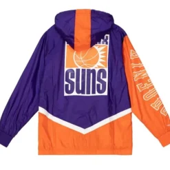 Mitchell & Ness Jackets & Outerwear-Undeniable Full Zip Windbreaker Phoenix Suns