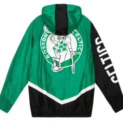 Mitchell & Ness Jackets & Outerwear-Undeniable Full Zip Windbreaker Boston Celtics