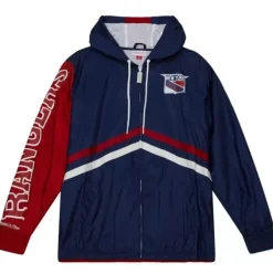 Mitchell & Ness Jackets & Outerwear-Undeniable Full Zip Windbreaker New York Rangers