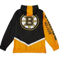 Mitchell & Ness Jackets & Outerwear-Undeniable Full Zip Windbreaker Boston Bruins