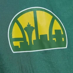 Mitchell & Ness Jackets & Outerwear-Undeniable Full Zip Windbreaker Seattle Supersonics
