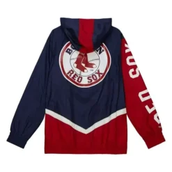 Mitchell & Ness Jackets & Outerwear-Undeniable Full Zip Windbreaker Boston Red Sox