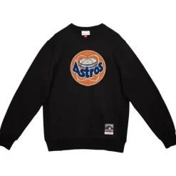 Mitchell & Ness Hoodies & Sweatshirts-Under The Lights Crew Houston Astros