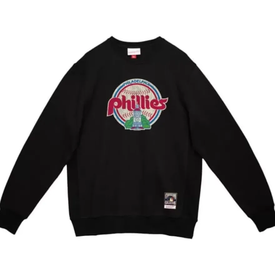 Mitchell & Ness Hoodies & Sweatshirts-Under The Lights Crew Philadelphia Phillies