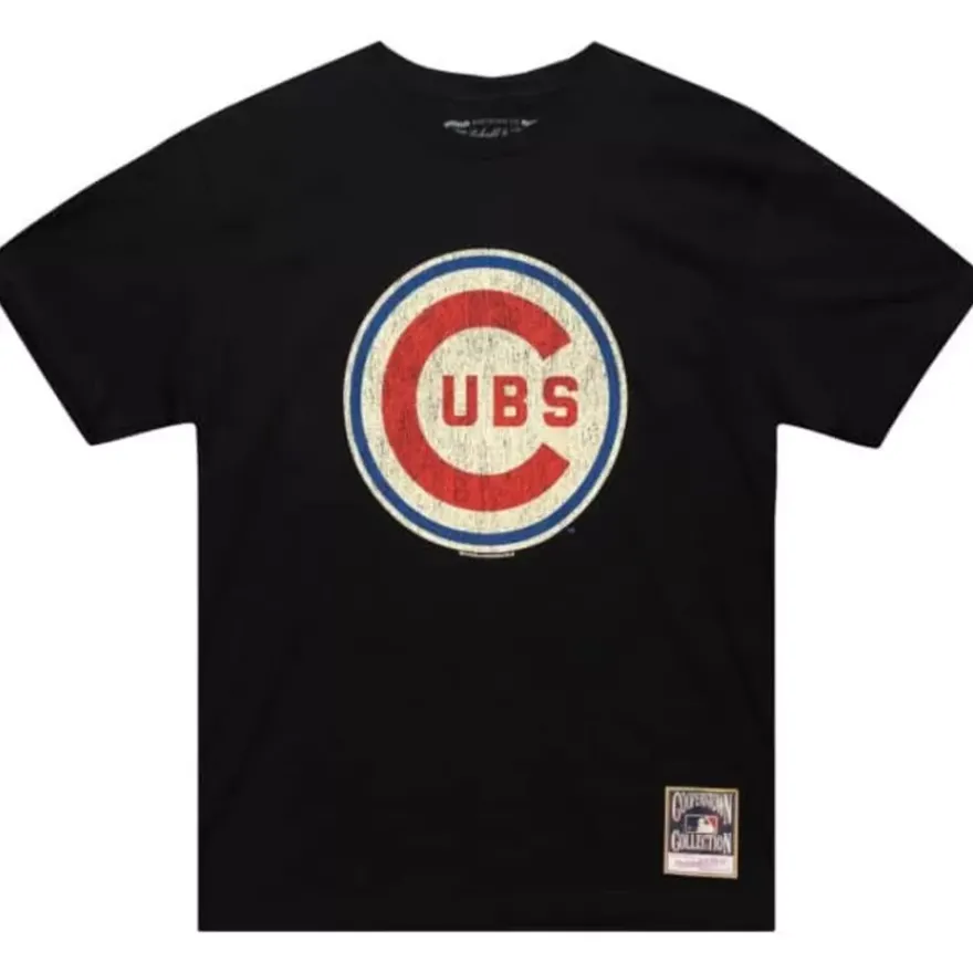 Mitchell & Ness T-Shirts & Tops-Under The Lights Tee Chicago Cubs