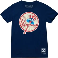 Mitchell & Ness T-Shirts & Tops-Under The Lights Tee New York Yankees