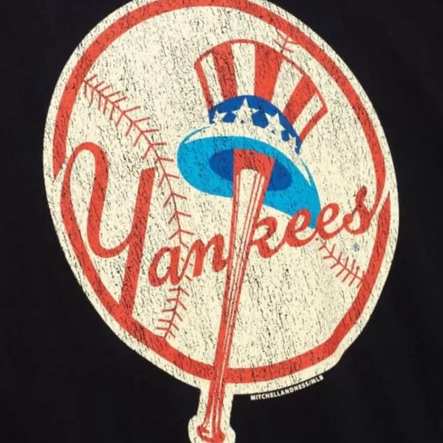 Mitchell & Ness T-Shirts & Tops-Under The Lights Tee New York Yankees