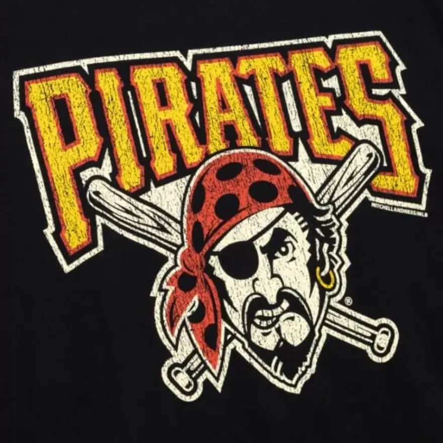 Mitchell & Ness T-Shirts & Tops-Under The Lights Tee Pittsburgh Pirates