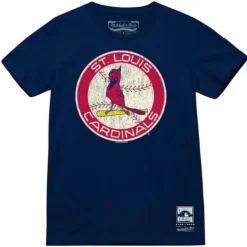Mitchell & Ness T-Shirts & Tops-Under The Lights Tee St. Louis Cardinals