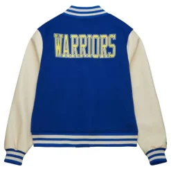 Mitchell & Ness Jackets & Outerwear-Unisex Varsity Jacket Golden State Warriors