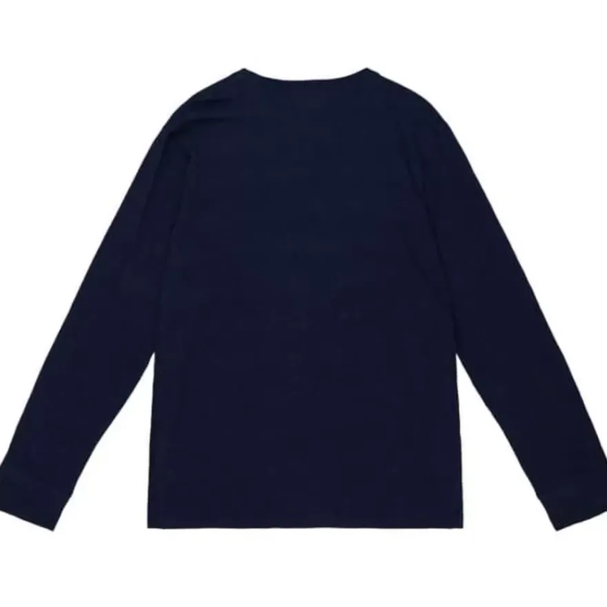 Mitchell & Ness T-Shirts & Tops-University Arch Logo Ls Tee North Carolina A&T University