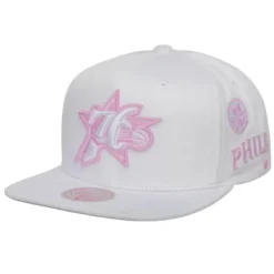 Mitchell & Ness Snapback-Uv Reactive Snapback Hwc Philadelphia 76Ers