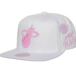 Mitchell & Ness Snapback-Uv Reactive Snapback Hwc Miami Heat
