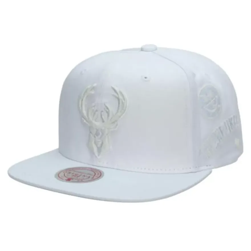 Mitchell & Ness Snapback-Uv Reactive Snapback Milwaukee Bucks