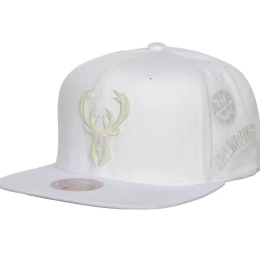 Mitchell & Ness Snapback-Uv Reactive Snapback Milwaukee Bucks
