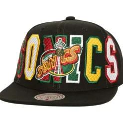 Mitchell & Ness Snapback-Varsity Bust Snapback Hwc Seattle Supersonics