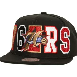 Mitchell & Ness Snapback-Varsity Bust Snapback Hwc Philadelphia 76Ers