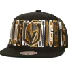 Mitchell & Ness Snapback-Varsity Bust Snapback Vegas Golden Knights