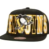 Mitchell & Ness Snapback-Varsity Bust Snapback Vntg Pittsburgh Penguins