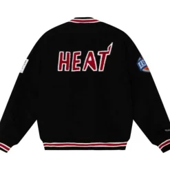 Mitchell & Ness Jackets & Outerwear-Varsity Jacket Miami Heat