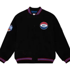 Mitchell & Ness Jackets & Outerwear-Varsity Jacket New York Nets