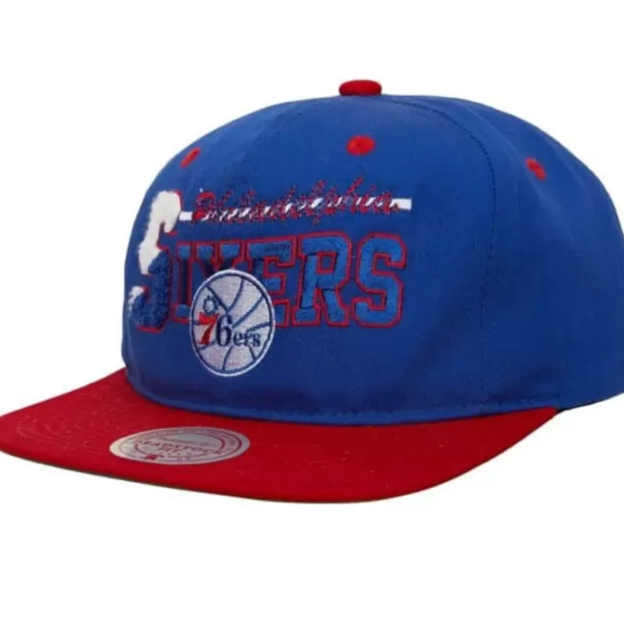 Mitchell & Ness Snapback-Varsity Letter Snapback Hwc Philadelphia 76Ers