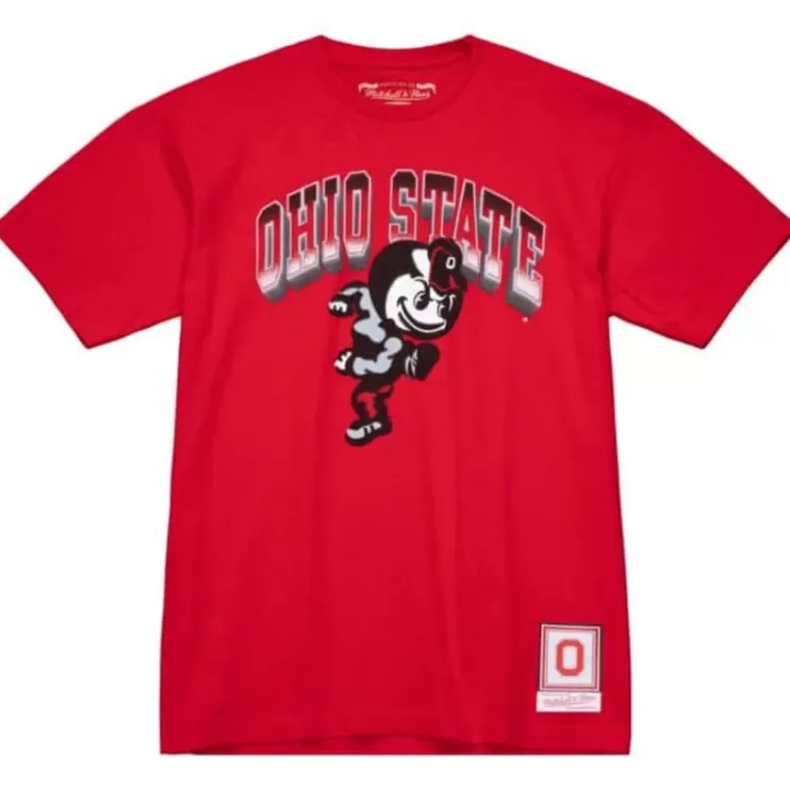 Mitchell & Ness T-Shirts & Tops-Vintage Brutus Tee Ohio State