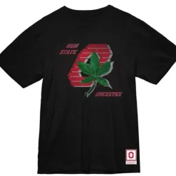 Mitchell & Ness T-Shirts & Tops-Vintage Buckeye Tee Ohio State