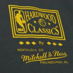Mitchell & Ness T-Shirts & Tops-Vintage Cracked Tee Los Angeles Lakers