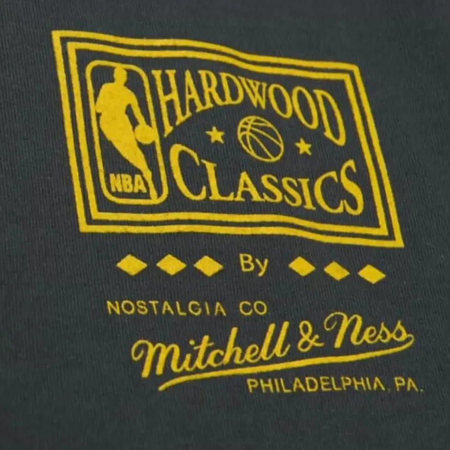 Mitchell & Ness T-Shirts & Tops-Vintage Cracked Tee Los Angeles Lakers