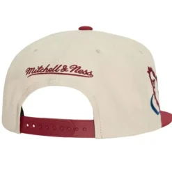 Mitchell & Ness Snapback-Vintage Cream Snapback Colorado Avalanche