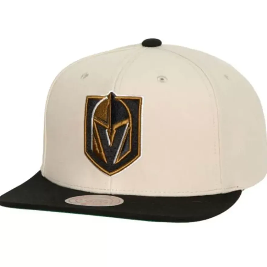 Mitchell & Ness Snapback-Vintage Cream Snapback Vegas Golden Knights